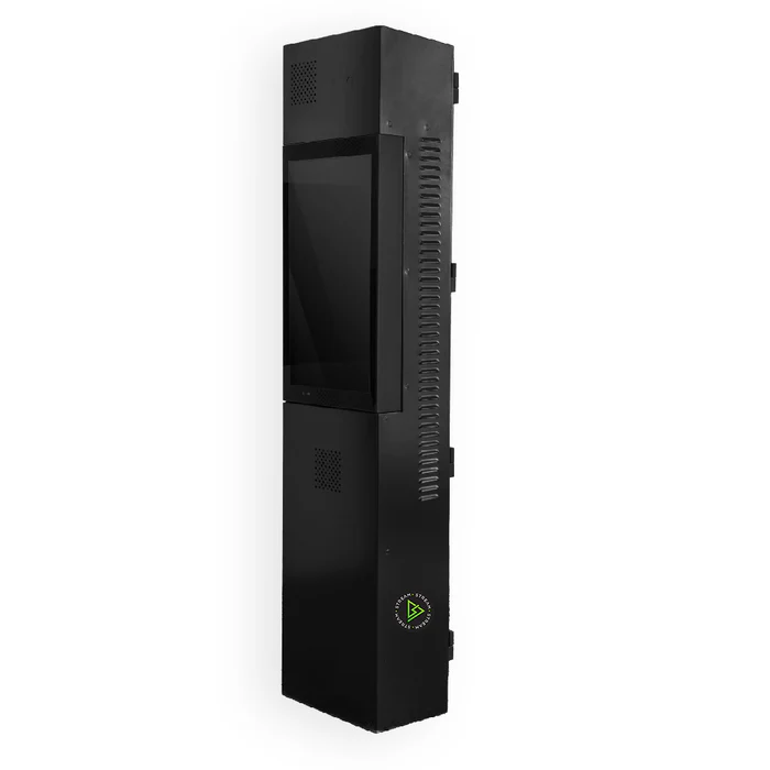 Black Post with 32-inch sunlight HDR display